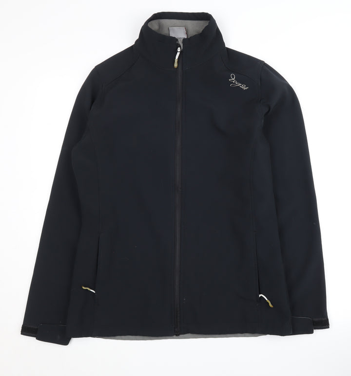 TOG24 Women's Black Soft Shell Jacket - Size 10