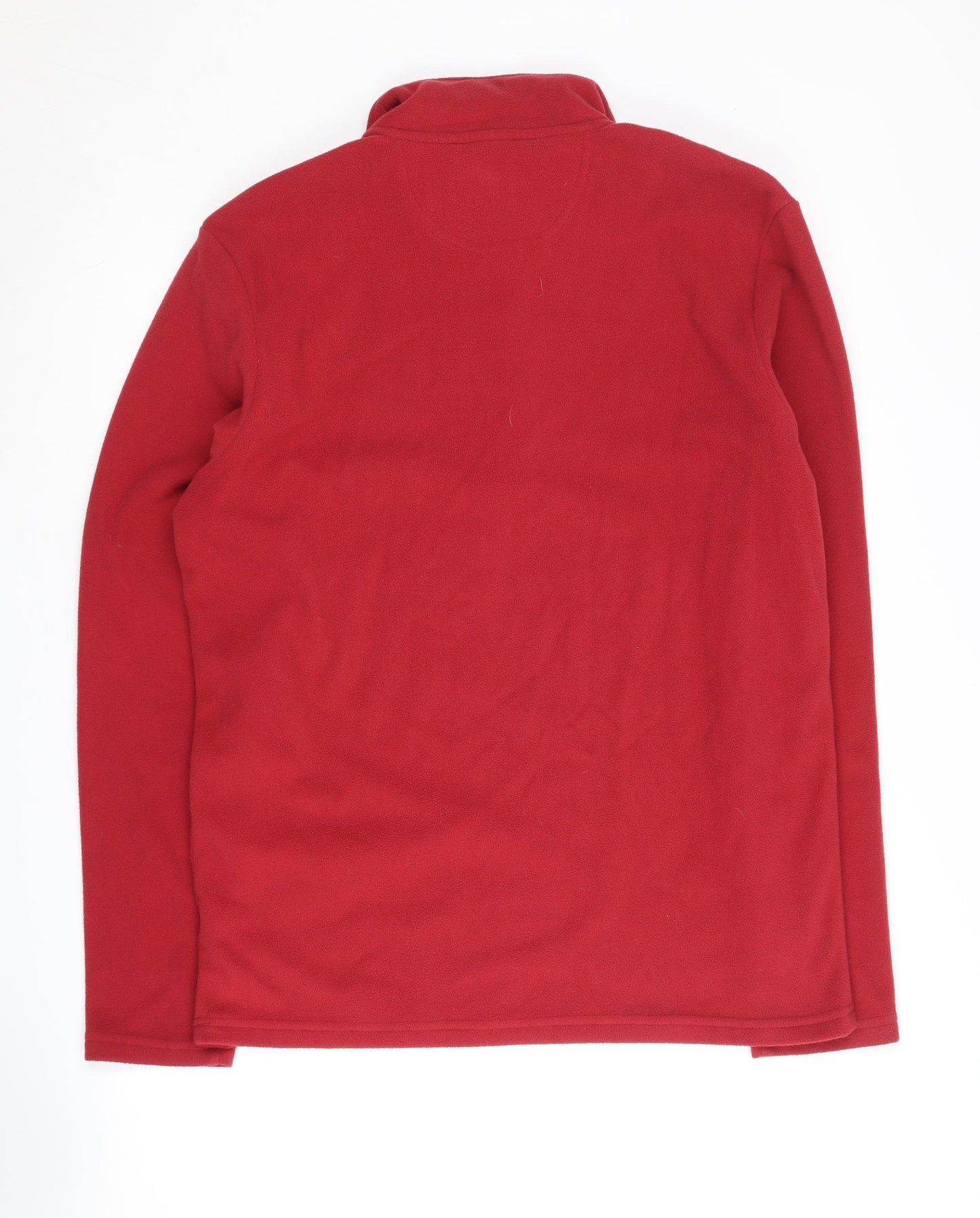 Peter Storm Red Men's Medium 1/4 Zip Fleece Sweatshirt