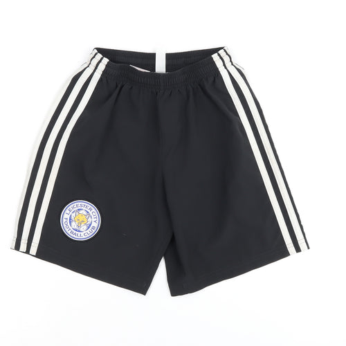 Adidas Boys Black Athletic Shorts Size 9-10 Years