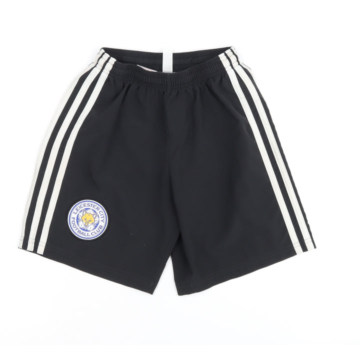 Adidas Boys Black Athletic Shorts Size 9-10 Years