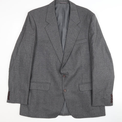 Centaur Men's Grey Wool Blazer Size 42R