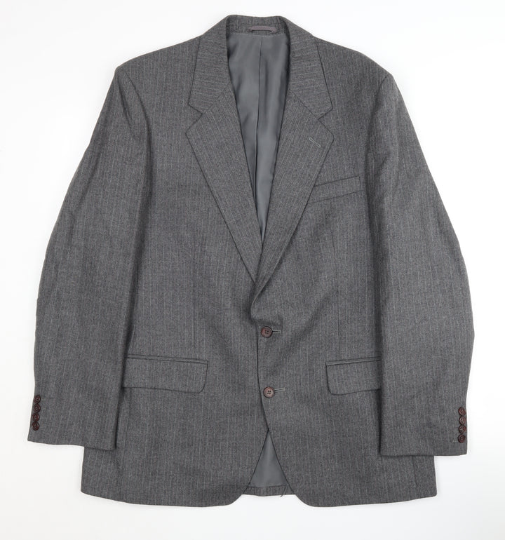 Centaur Men's Grey Wool Blazer Size 42R