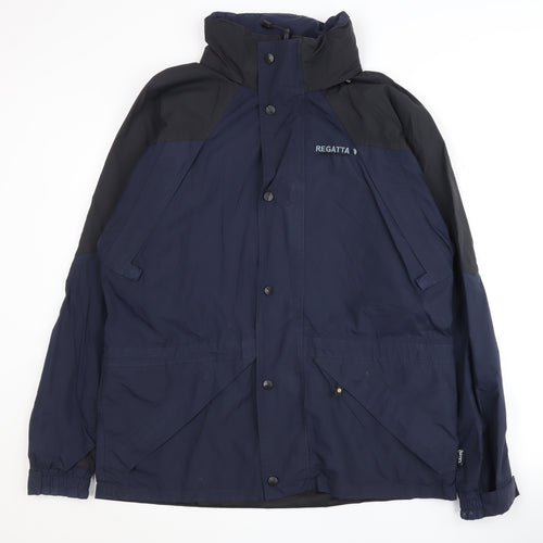 Regatta Men's Blue Waterproof Rain Jacket S