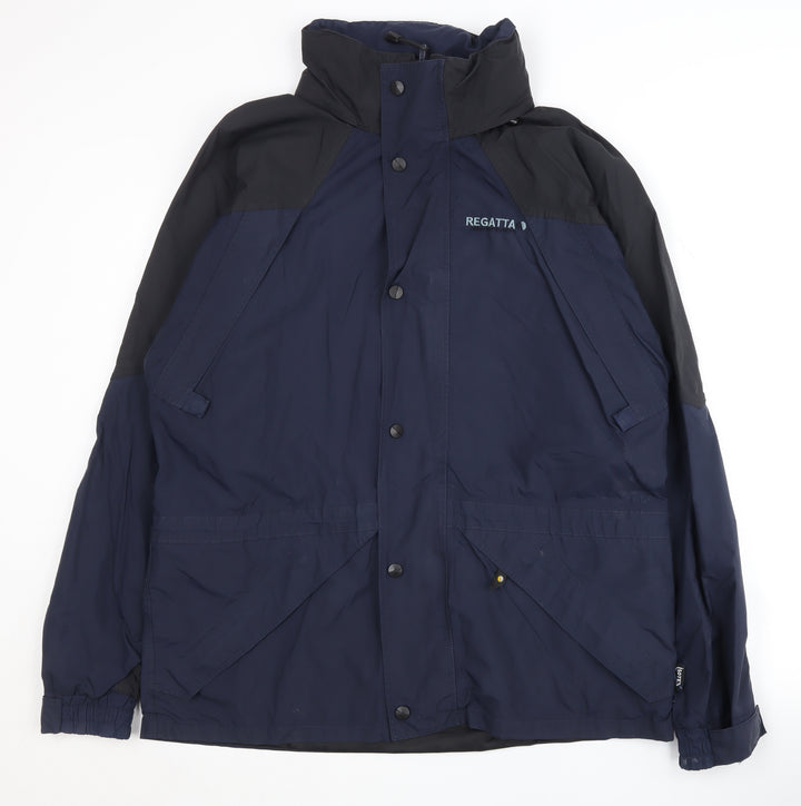 Regatta Men's Blue Waterproof Rain Jacket S