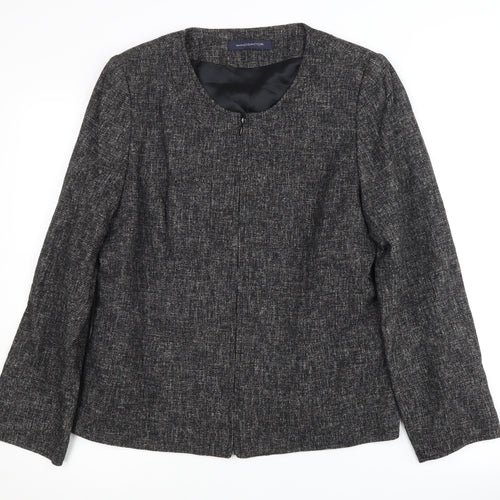Windsmoor Women's Grey Blazer Size 12 Classic Workwear