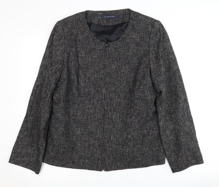 Windsmoor Women's Grey Blazer Size 12 Classic Workwear