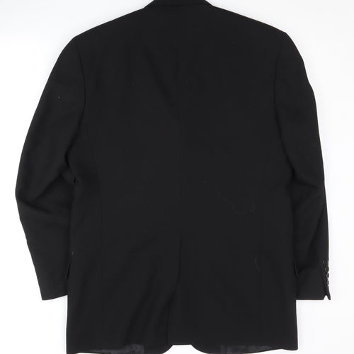 Pierre Cardin Men's Black 38S Blazer Jacket