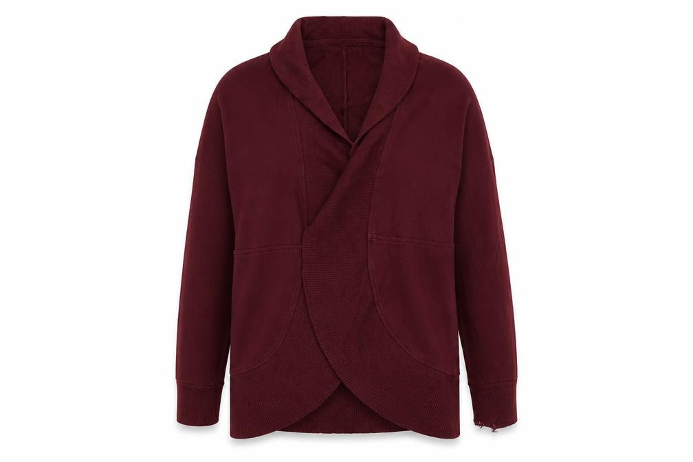 Front view of Gap Women's Brown Open Front Cardigan M/L Cotton Modal