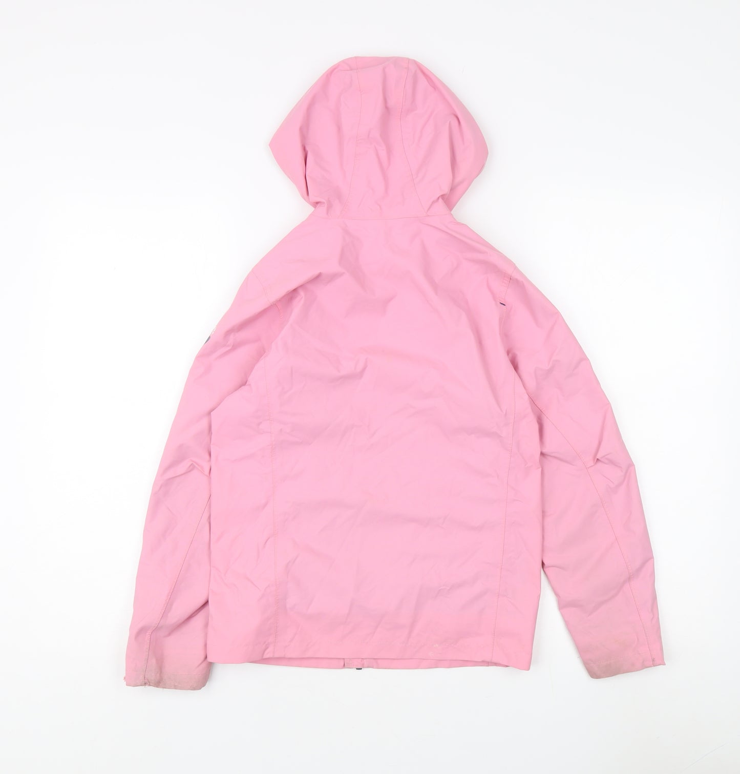 Decathlon Girls Pink Rain Coat, 9-10 Years, Waterproof Jacket