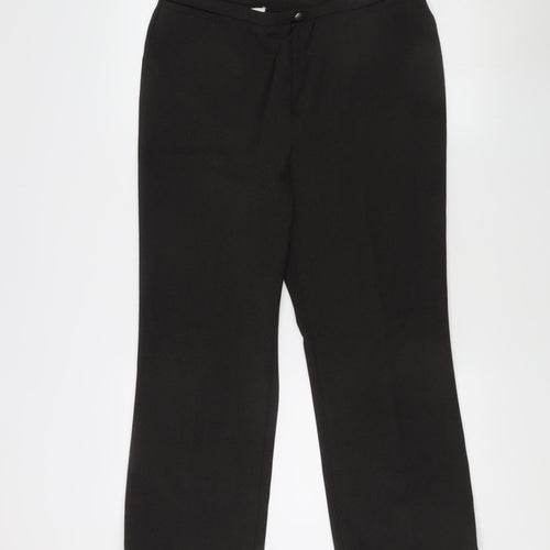De Amour Black Trousers, Unisex, Size S, Casual Knit