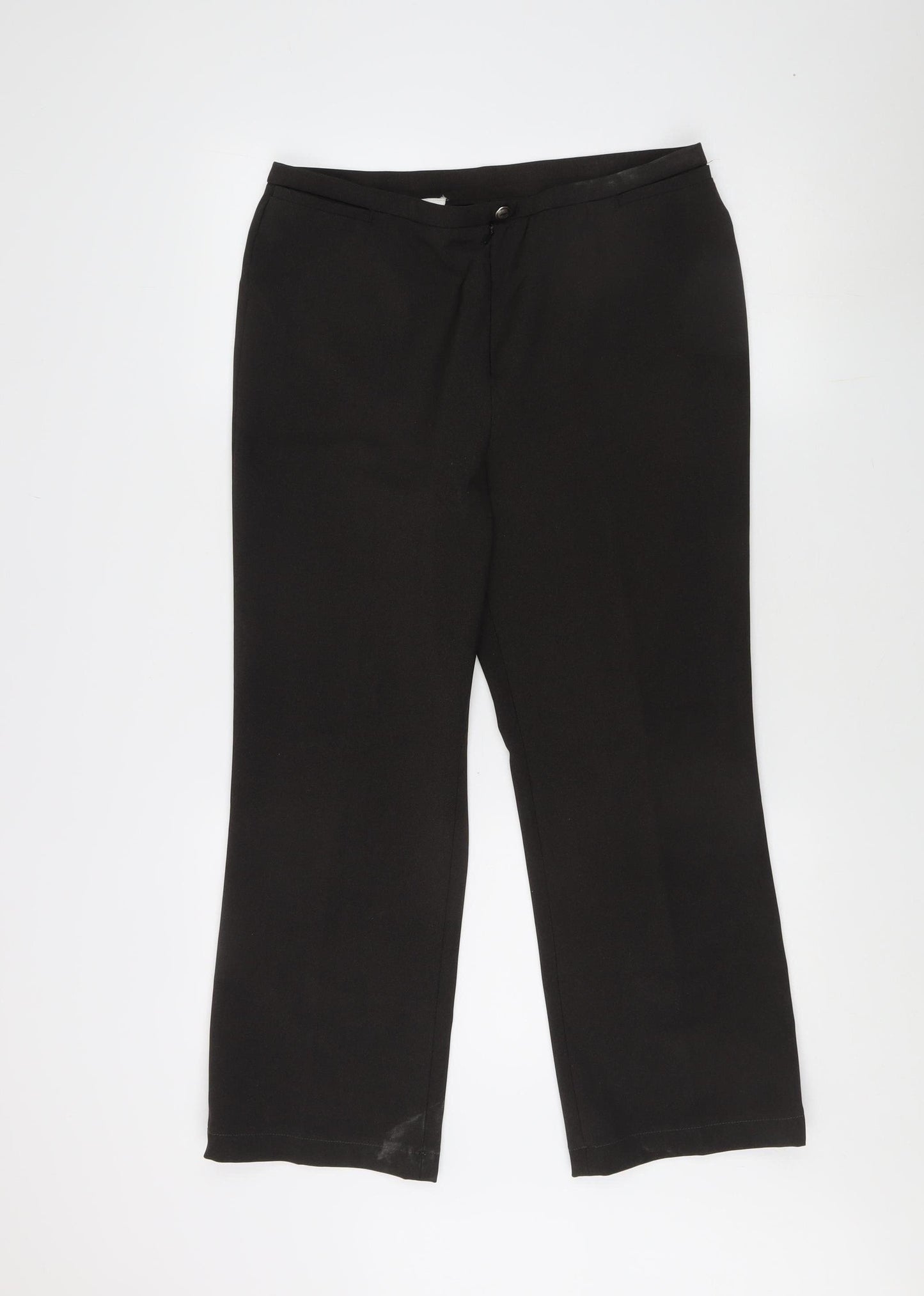 De Amour Black Trousers, Unisex, Size S, Casual Knit