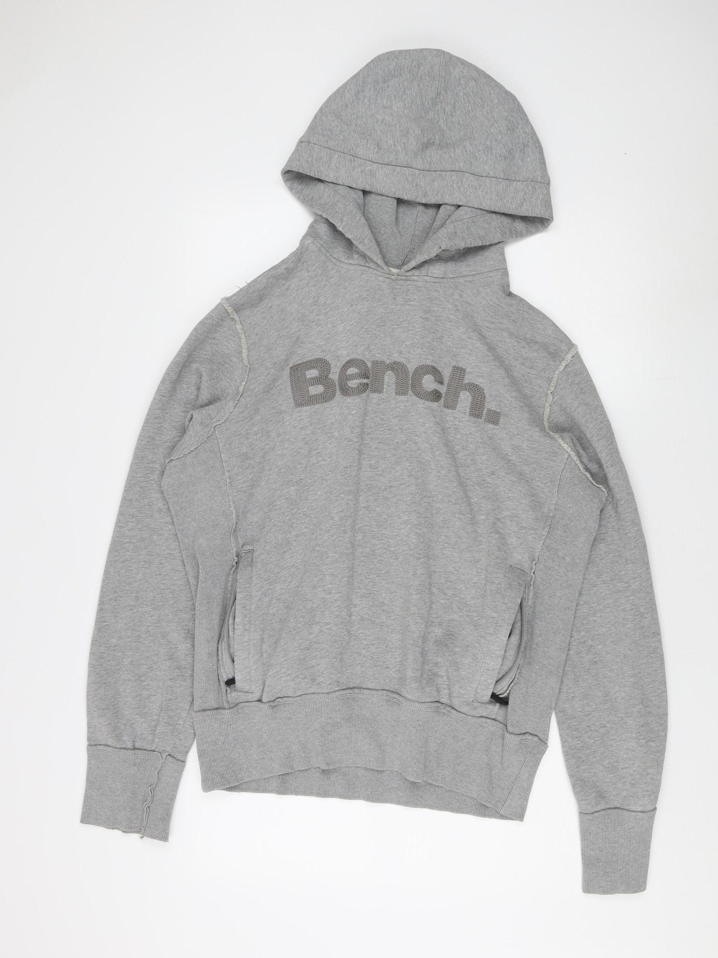 Bench Grey Medium Unisex Hoodie
