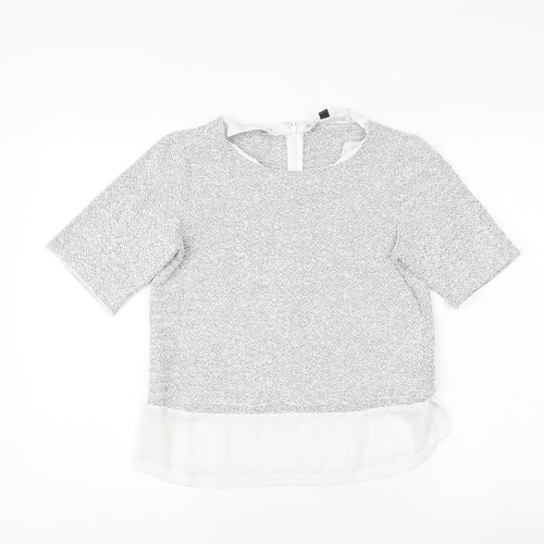 Banana Republic Women's White Petite Top, Size S