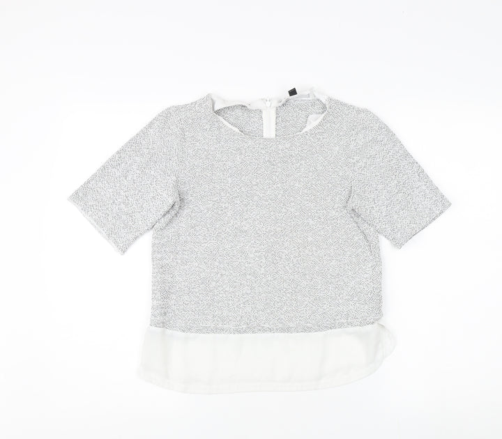 Banana Republic Women's White Petite Top, Size S