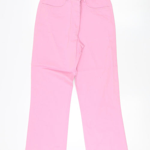 Lyle & Scott Women’s Pink Trousers, Size 8, Cotton