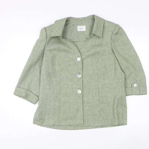 Eastex Green Women’s Blazer Size 16 3/4 Sleeve