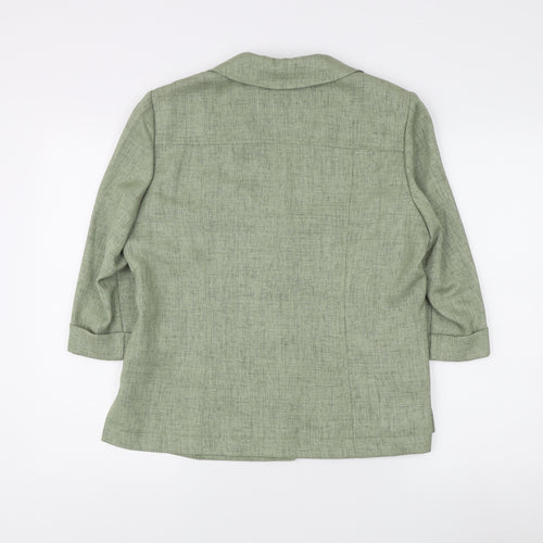 Eastex Green Women’s Blazer Size 16 3/4 Sleeve