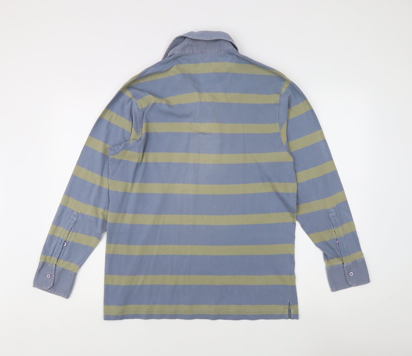 Daniel Hechter Men's Blue Striped Sweatshirt M