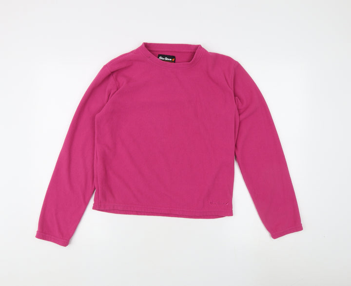 Peter Storm Girls Pink Pullover Sweatshirt 13 Years