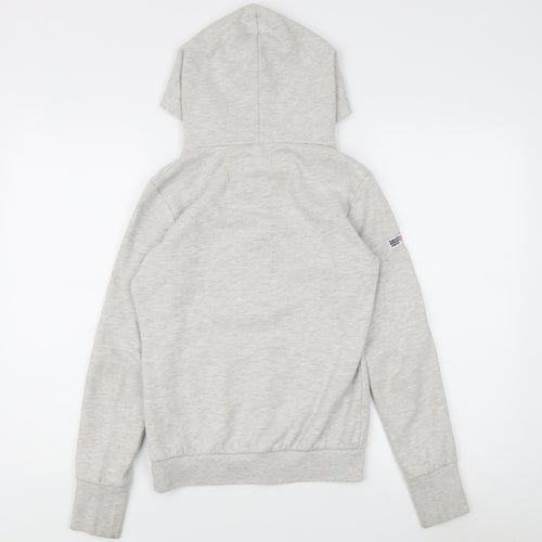 Superdry Women's Grey Full Zip Hoodie - S