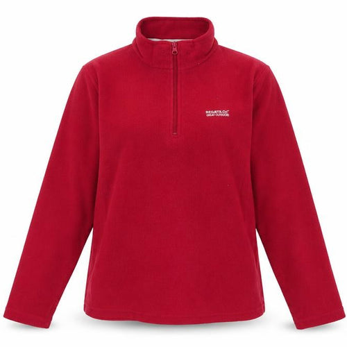 Regatta Women's Red Fleece Lightweight Sweatshirt Size 14