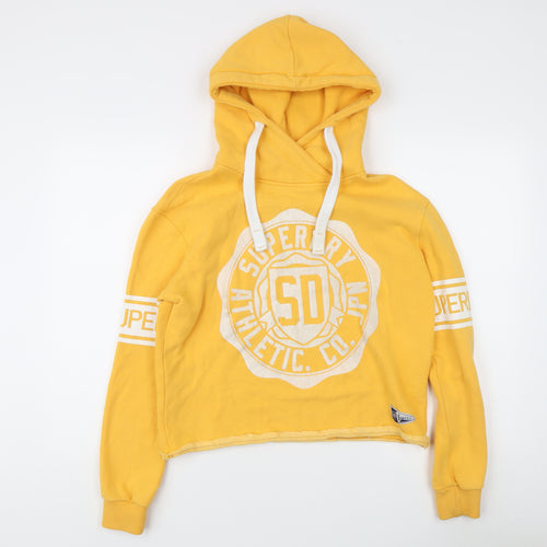 Superdry Women's Yellow XS Pullover Hoodie