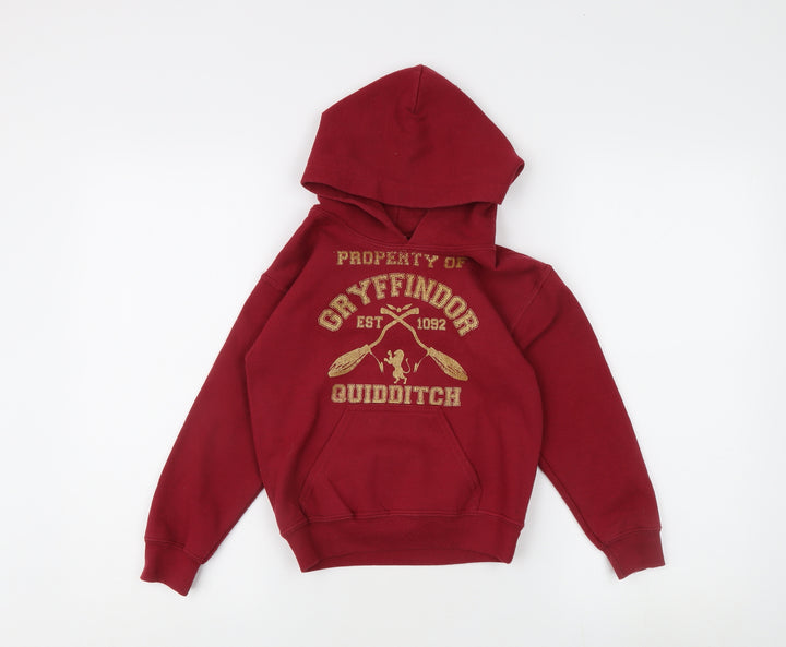 Harry Potter Boys Red XS HGryffindor Pullover Hoodie