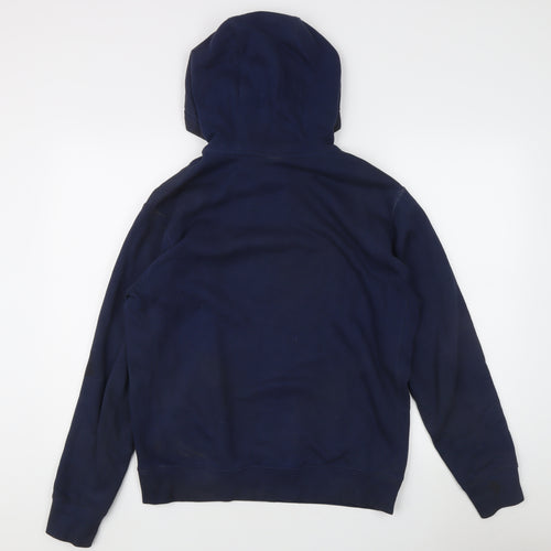 Nike Men's Blue Pullover Hoodie Size S