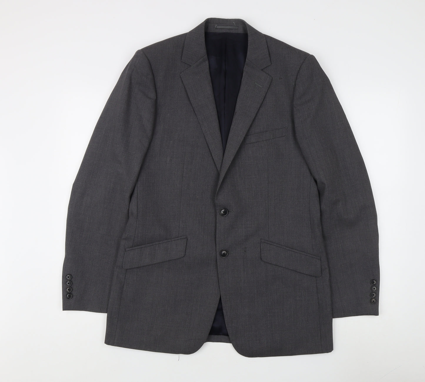 Reiss Men's Grey Suit Jacket, 38 Regular