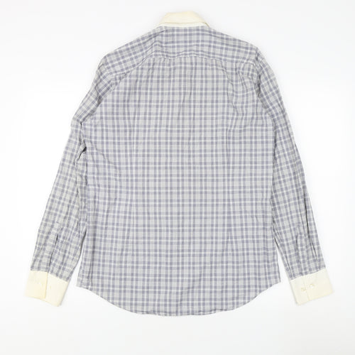 BOSS Men's Multicoloured Slim Fit Dress Shirt 39