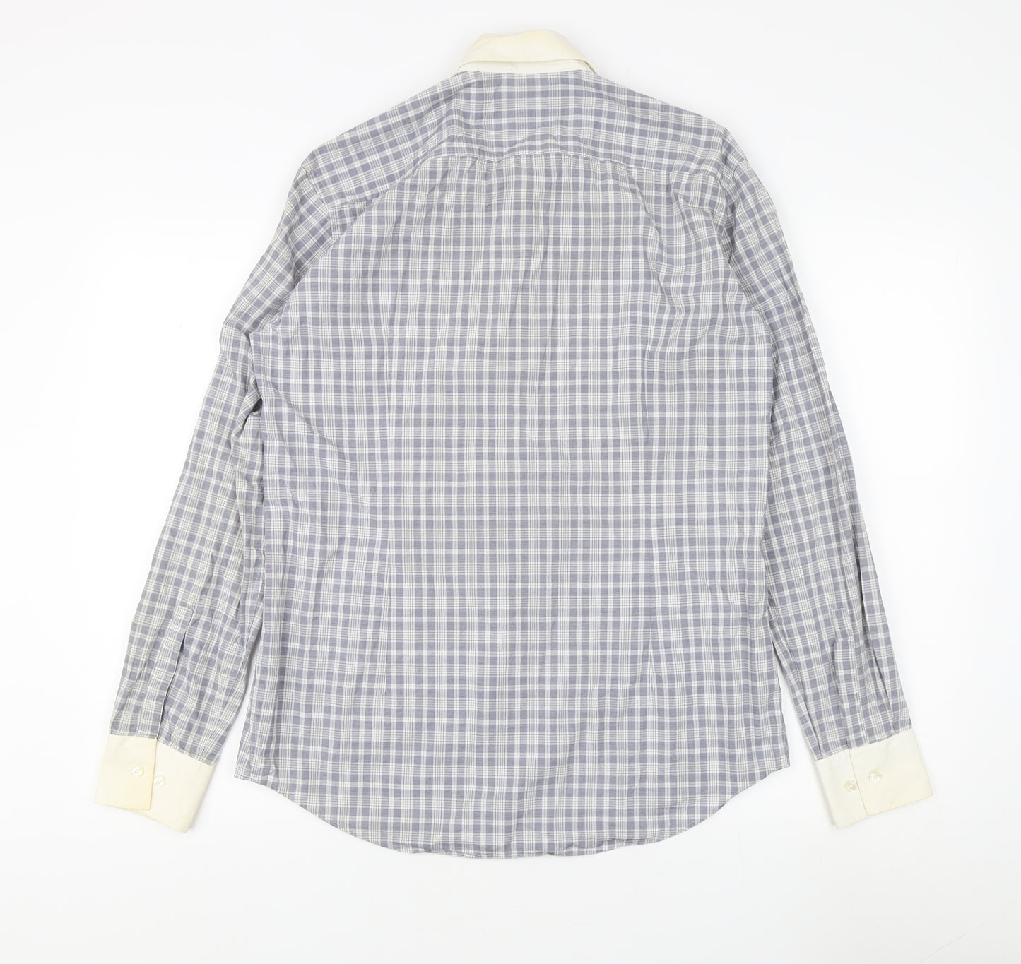 BOSS Men's Multicoloured Slim Fit Dress Shirt 39