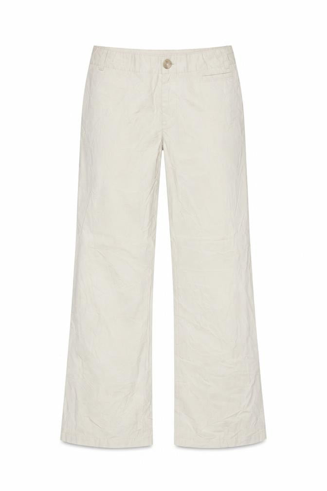 Front view of Banana Republic Beige Women's Trousers, size 10