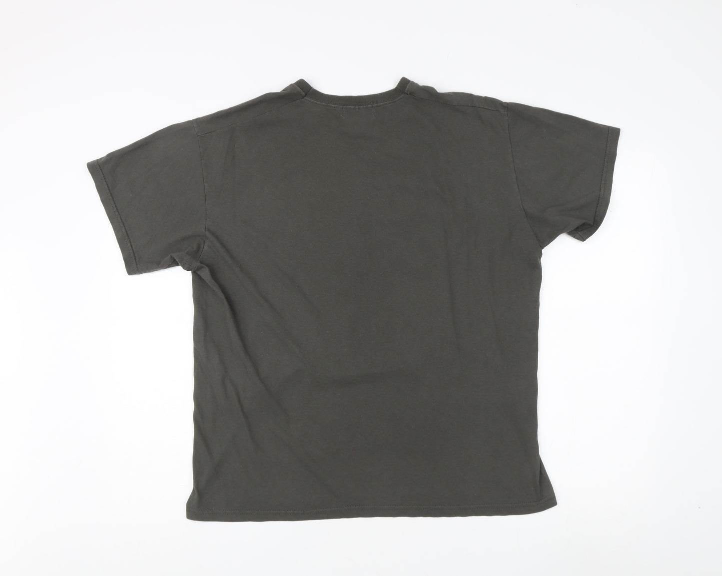 Adidas Men's Black Graphic T-Shirt L