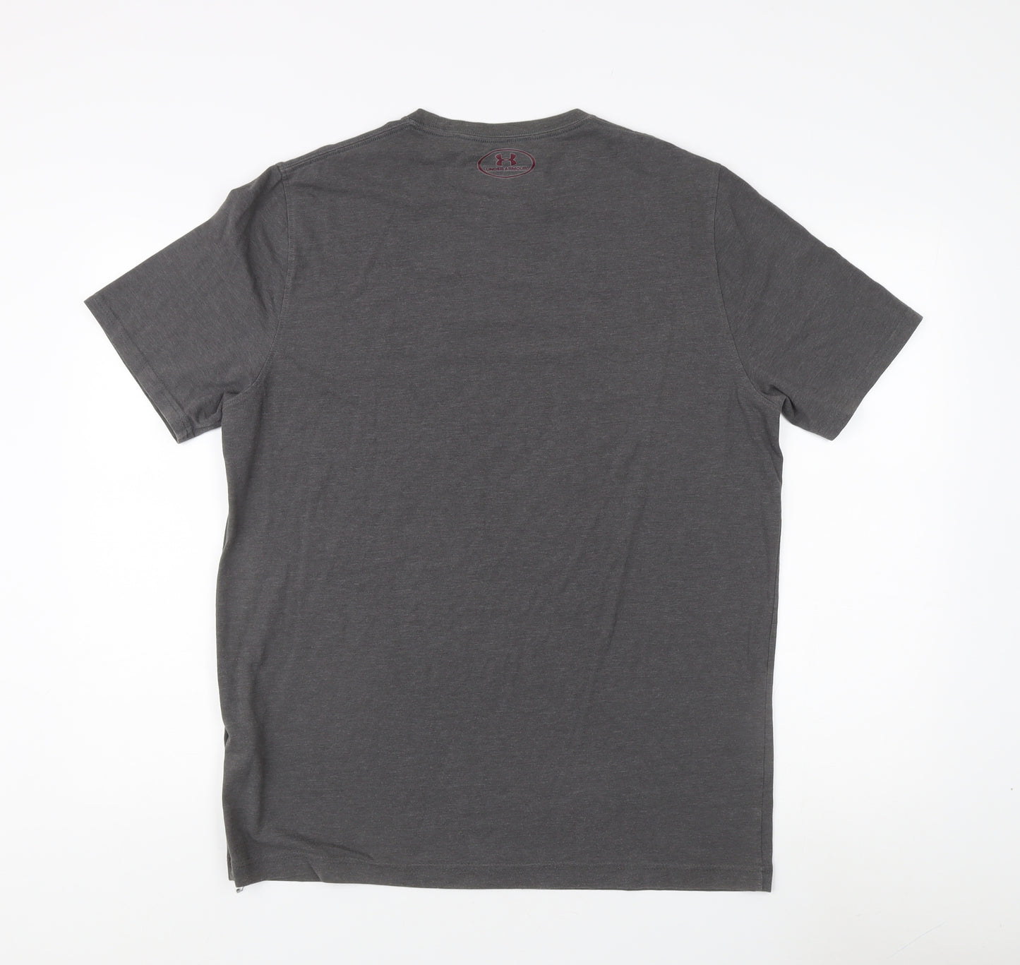 Under Armour Men's Grey Graphic Sports T-Shirt, Size M