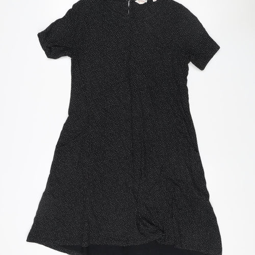 Fat Face Women's Black Shift Dress Size 12