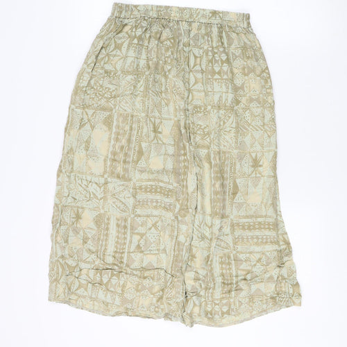 Berkertex Women's Beige Midi Peasant Skirt 12
