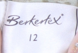 Berkertex Women's Beige Midi Peasant Skirt 12