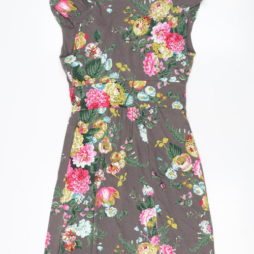 Joules Women's Multicoloured Floral Dress UK 10