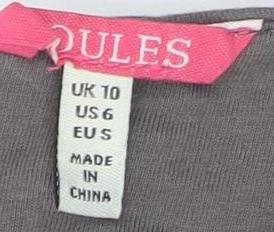 Joules Women's Multicoloured Floral Dress UK 10