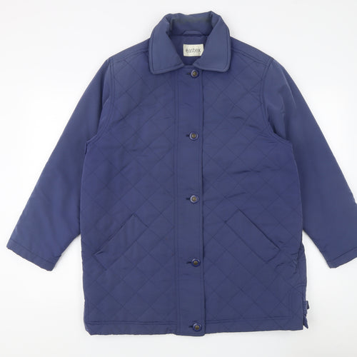 Eastex Women's Blue Quilted Jacket Size 12
