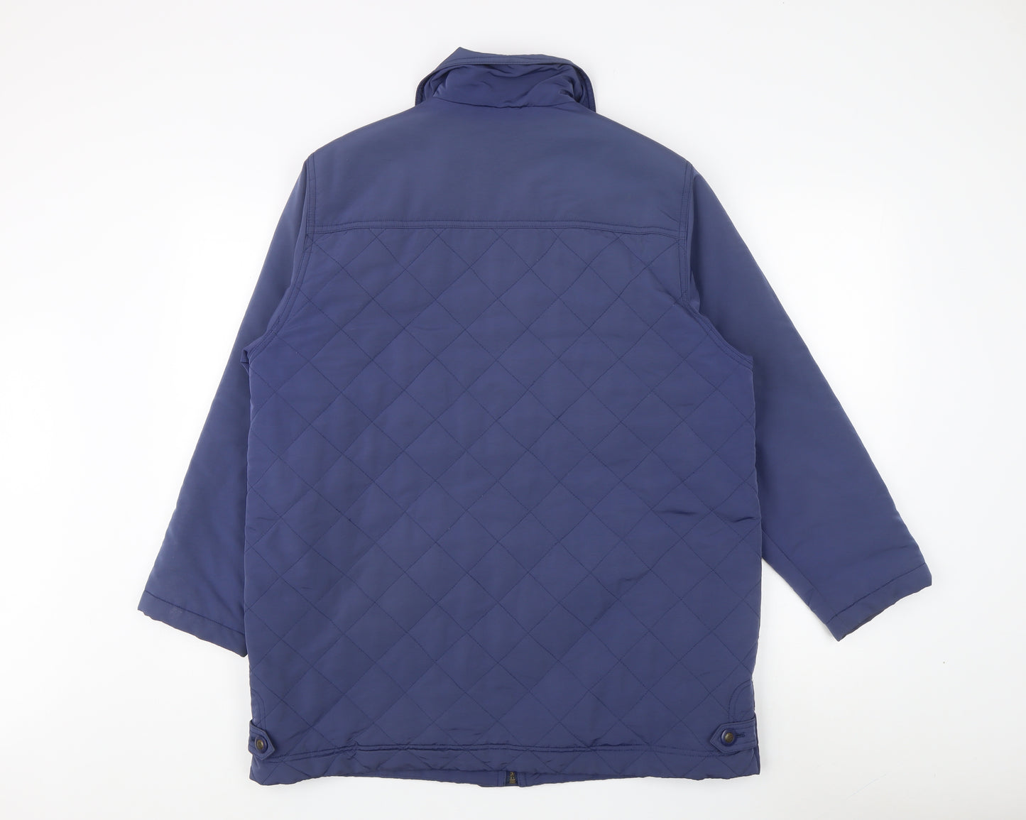Eastex Women's Blue Quilted Jacket Size 12