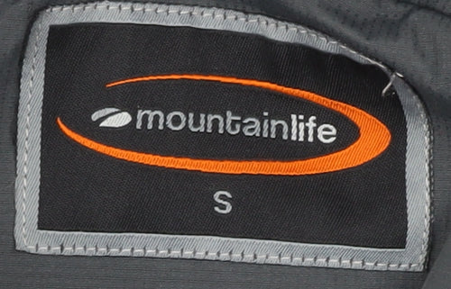 Mountainlife Men's Grey & Green Windbreaker Jacket S