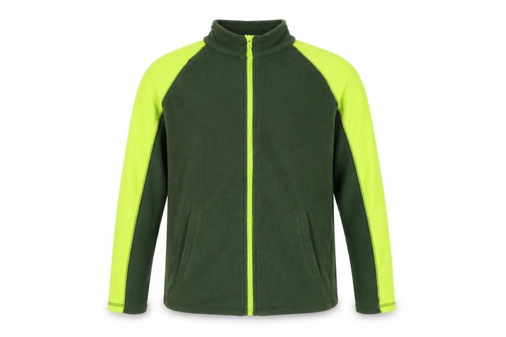 Mountain Warehouse Boys Green Track Jacket, 13 Years - Casual Outdoor Fleece