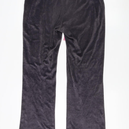 Hello Kitty Women's Black Jogger Trousers, Size 10/12, Cartoon Theme