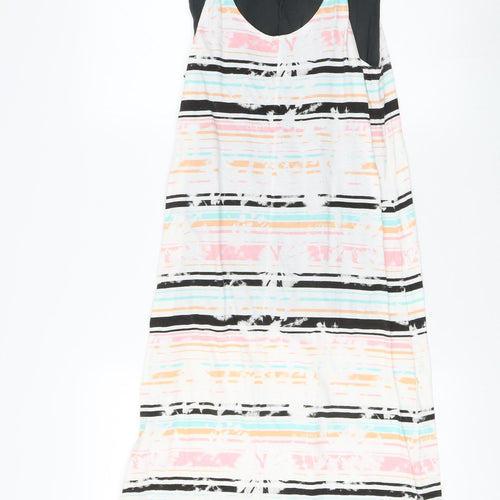 Animal Women's Multicoloured Striped Long Dress Size 8