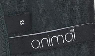 Animal Women's Multicoloured Striped Long Dress Size 8