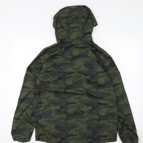 TOG24 Men's Green Camouflage Pullover Hoodie