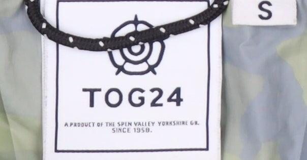 TOG24 Men's Green Camouflage Pullover Hoodie