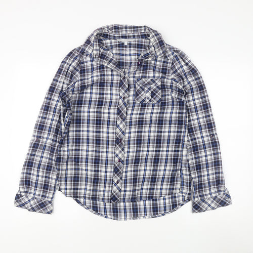 Red Herring Women's Multicoloured Plaid Shirt Size 10