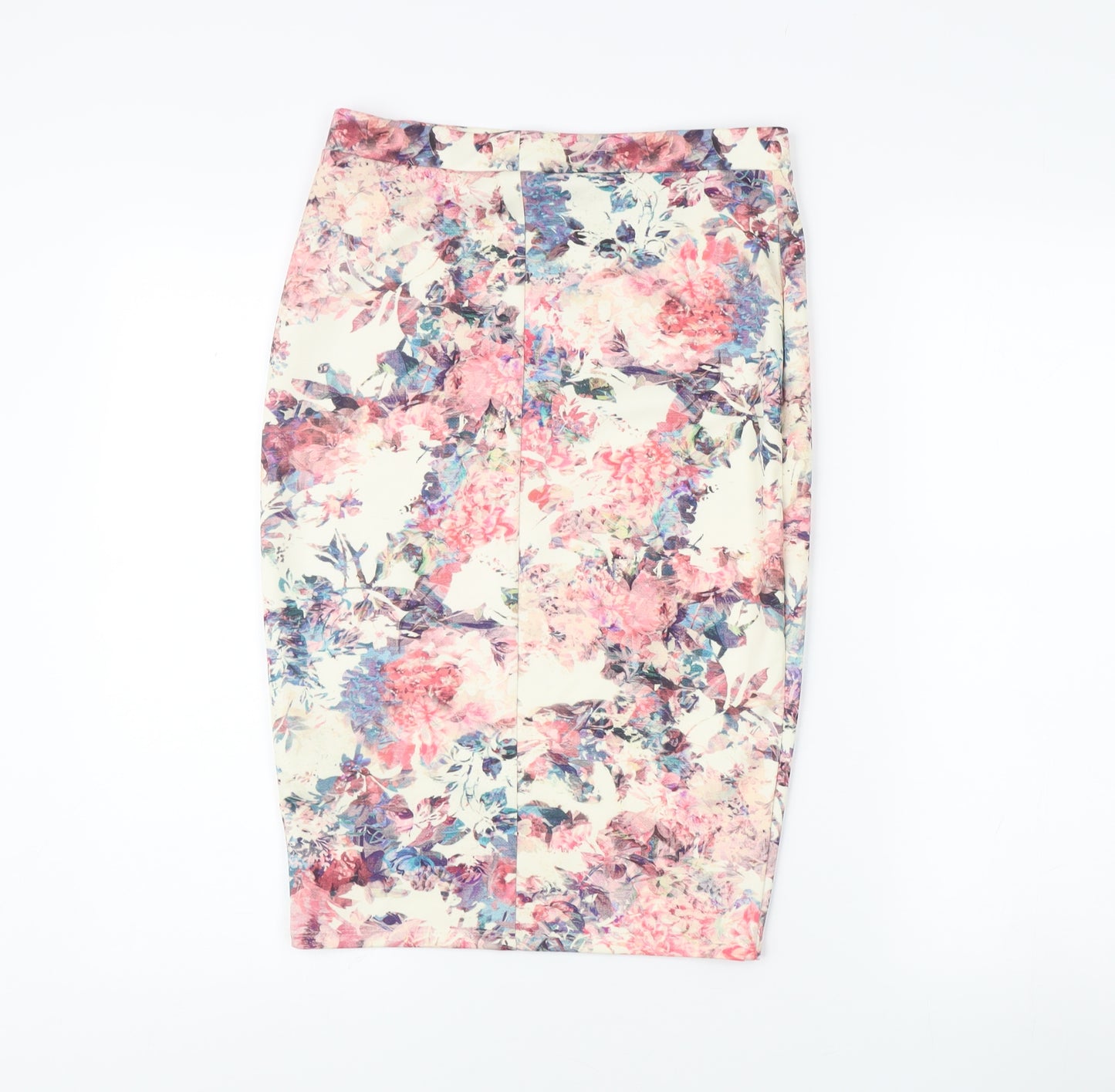 Warehouse Women's Multicoloured Floral Pencil Skirt